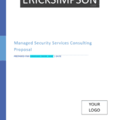 Managed Security Services Sales Proposal Template
