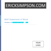Managed IT Services MSP Statement of Work – SOW